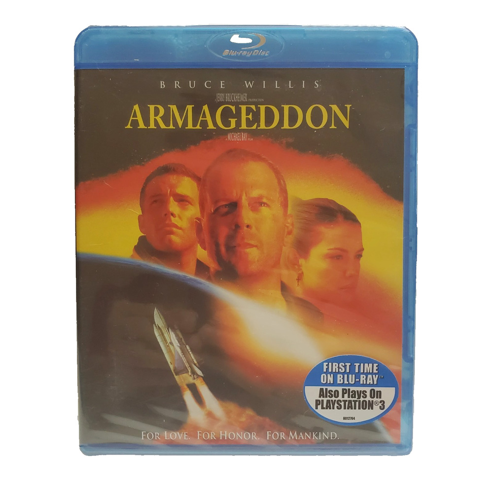 Armageddon (Blu-ray 2010) NEW Bruce Willis Ben Affleck Billy Bob Thornton Movie